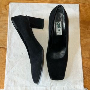 Black galo heel